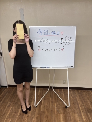 『本日の稼ぎ』 仲河 りりちゃん